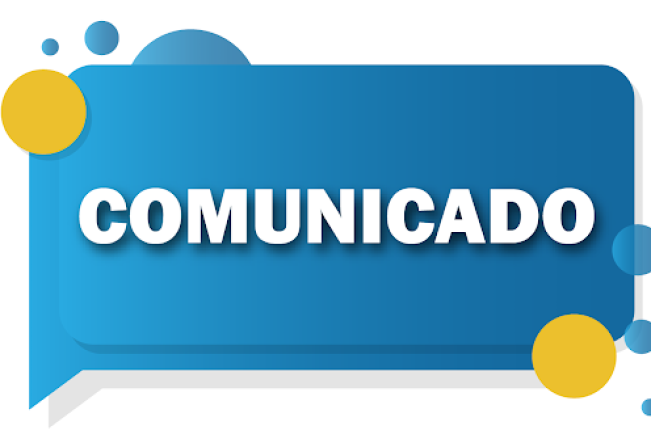 COMUNICADO – DIA 1 DE MAIO